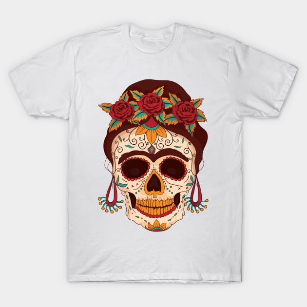 Day Of the Dead Tshirt T-Shirt by madeinchorley